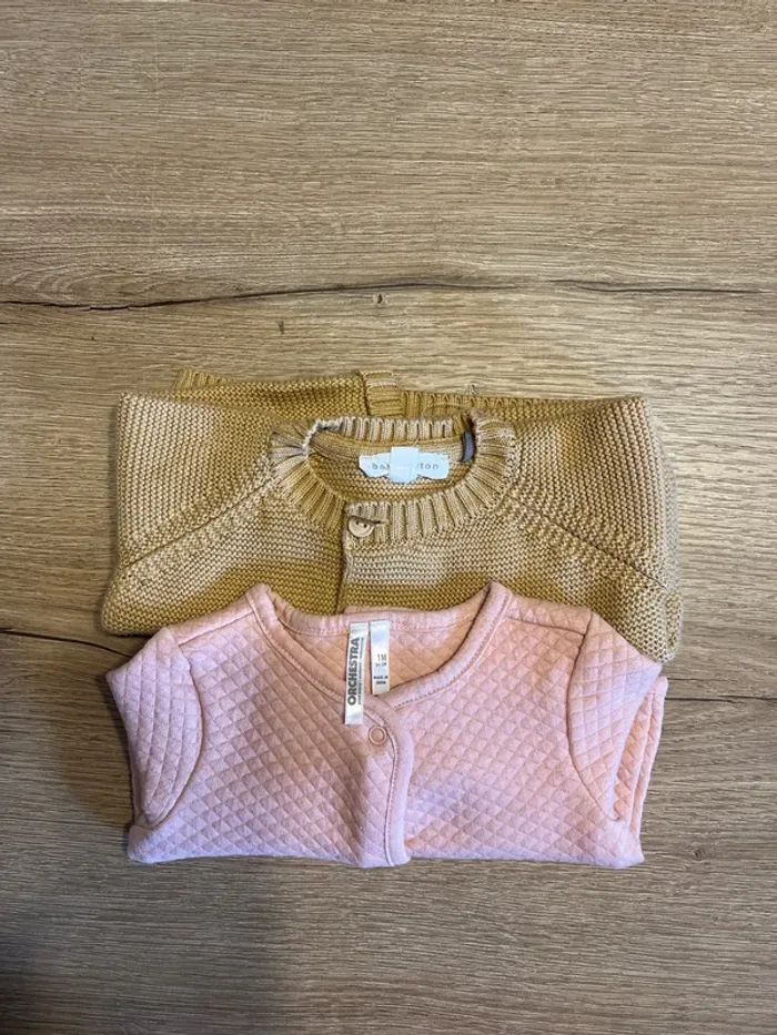 Brassière, gilet, fille, 1mois