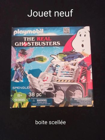 Playmobil 9386 Ghostbusters Spengler et voiturette