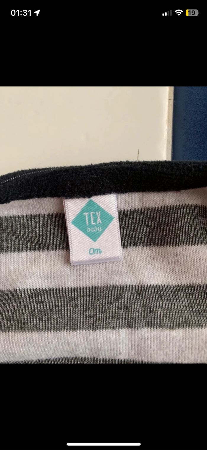 Grenouillère Tex baby 0 mois - photo numéro 3