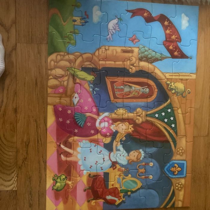 Puzzle djeco la princesse et la grenouille - photo numéro 3