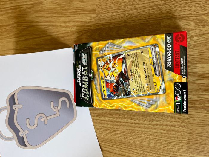 Deck Pokémon, Combat EX, Tokorico & Vert-De-Fer, en français