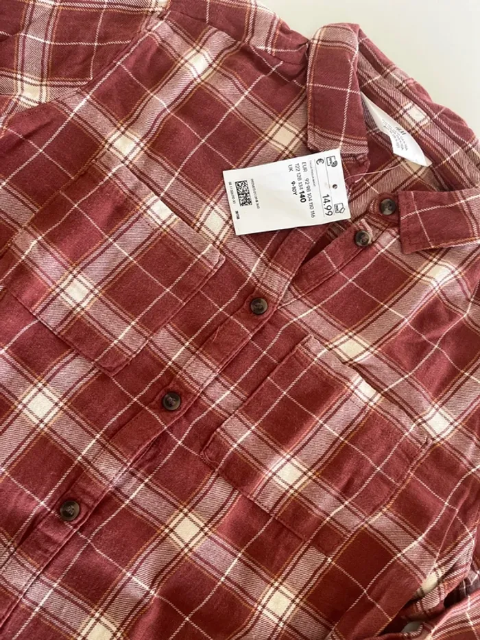 Chemise/ robe fille 9/10 ans H&M neuf - photo numéro 3