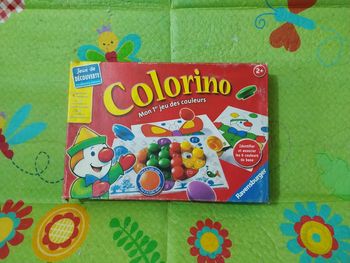 Jeux Colorino et Mes Formes Colorées