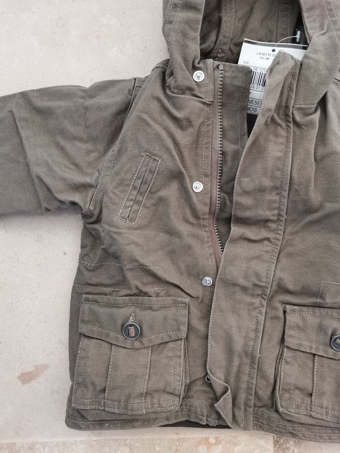 Veste kaki mi saison - photo numéro 2