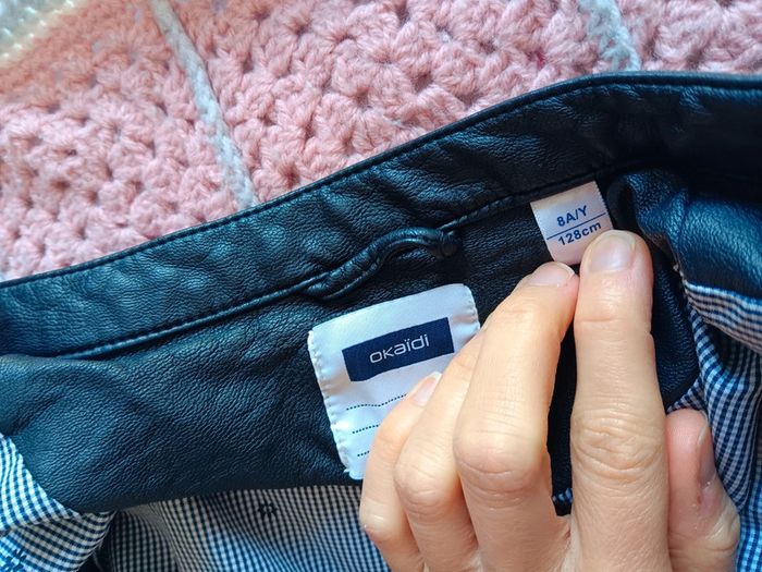 Veste simili cuir 8 ans - photo numéro 3