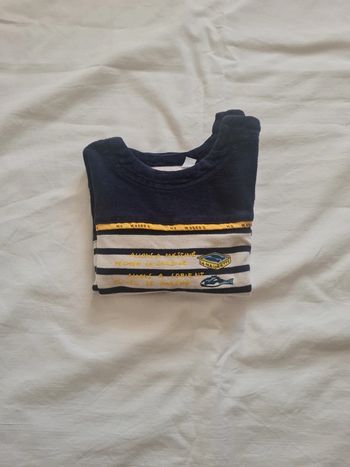 Sweat-shirt marin 2 ans Sergent Major