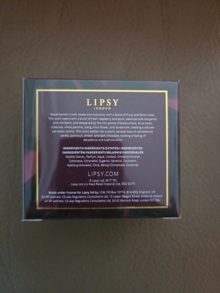 Parfum lipsy london royal garnet neuf - photo numéro 3