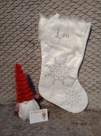 Chaussettes de Noël personnalisée