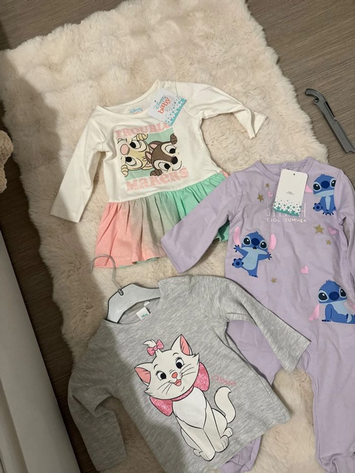 Lot 6 mois Disney neuf avec étiquette - photo numéro 3