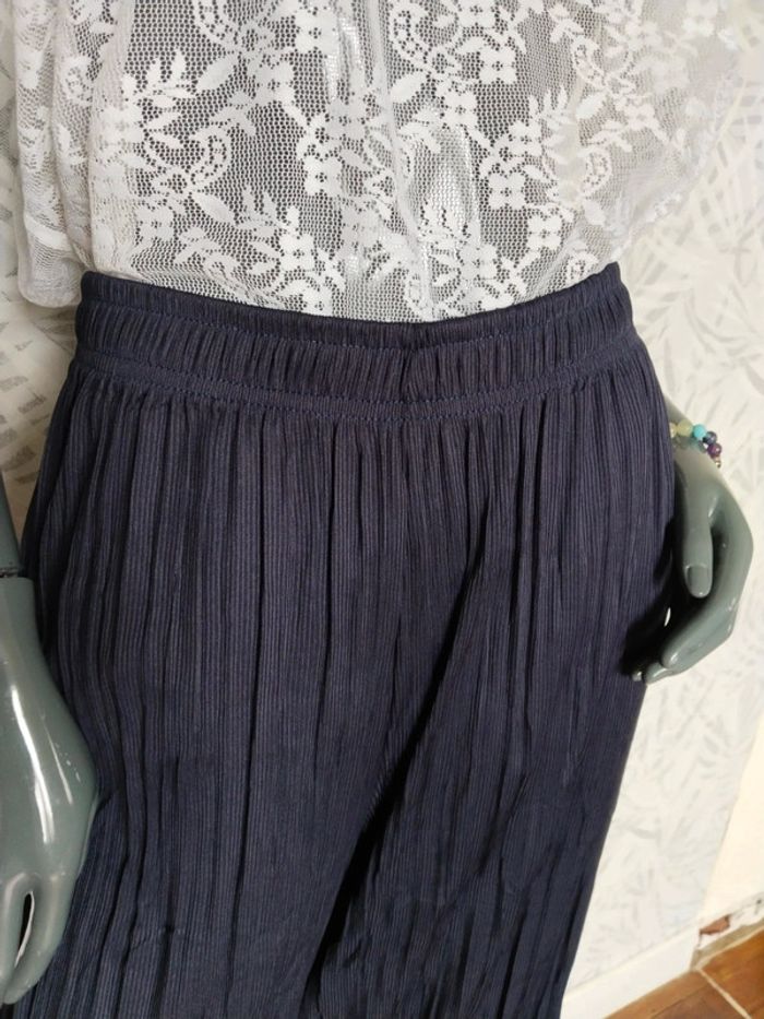 Sublime pantalon plissé jambes larges femme taille 36 38 40 42 44 46 - photo numéro 7