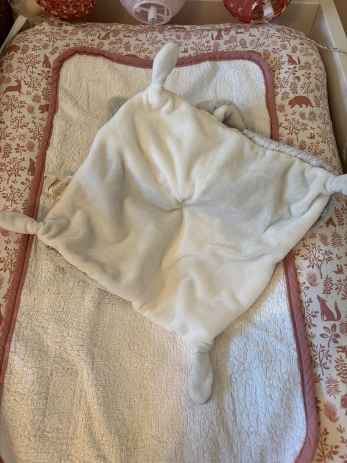Doudou ourson capuche lapin - photo numéro 5