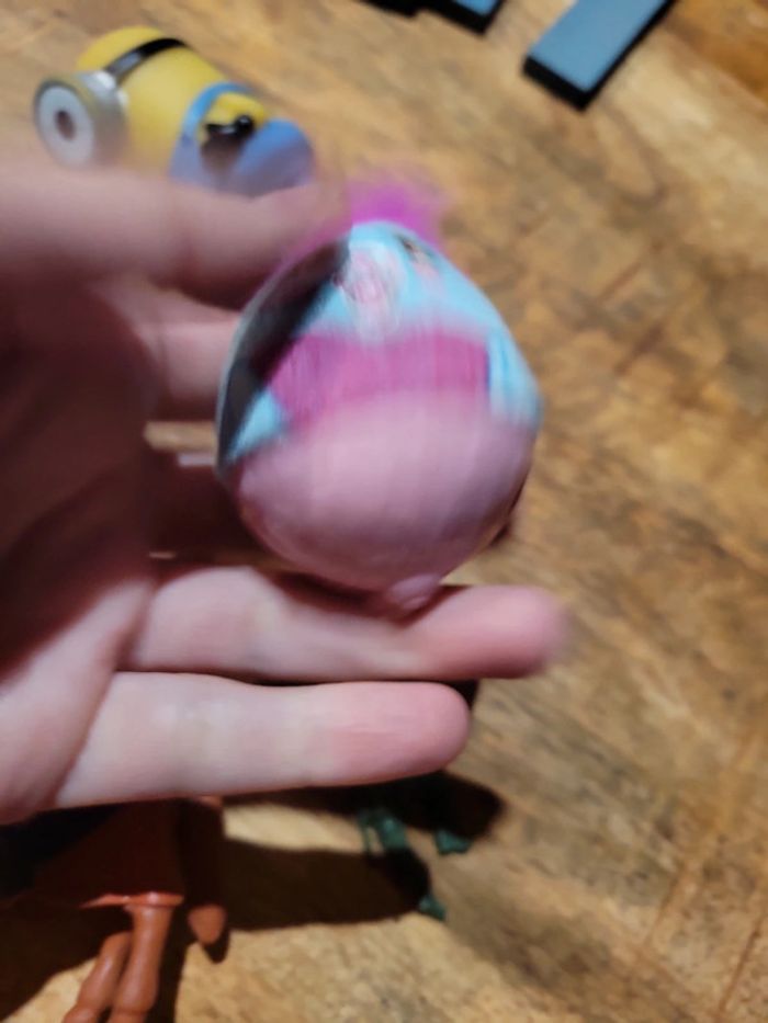 Gros lot Jouet toupie personnage mignon peluche mini lapin - photo numéro 5