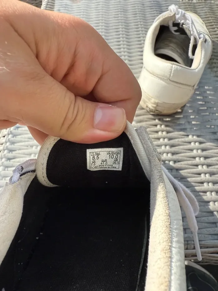 Vans blanche - photo numéro 4