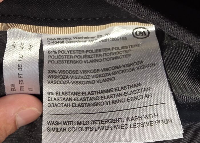 Pantalon tailleur noir 44 - photo numéro 4