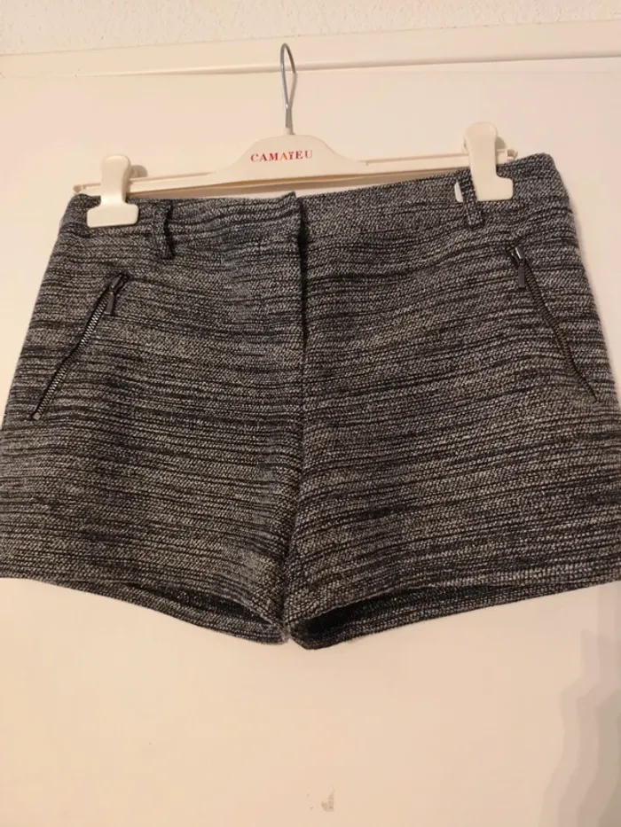 Short gris camaieu