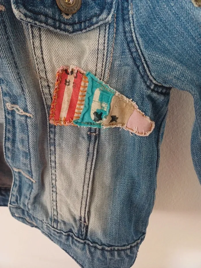 Veste en jean IKKS garçon -4 ans - photo numéro 3