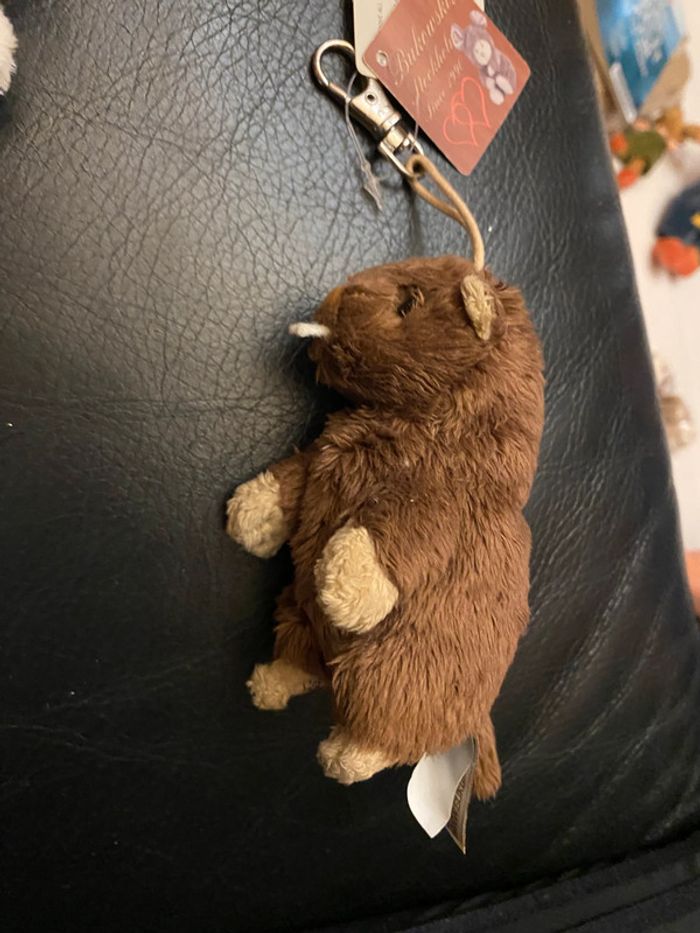 Marmotte porte clé Bukowski neuf avec étiquette - photo numéro 5
