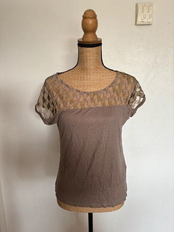 Superbe tee shirt camaïeu taille 36