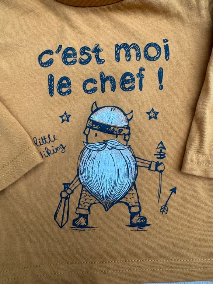 Tee-shirts à manche longue été • Gémo • taille 3 mois - photo numéro 2
