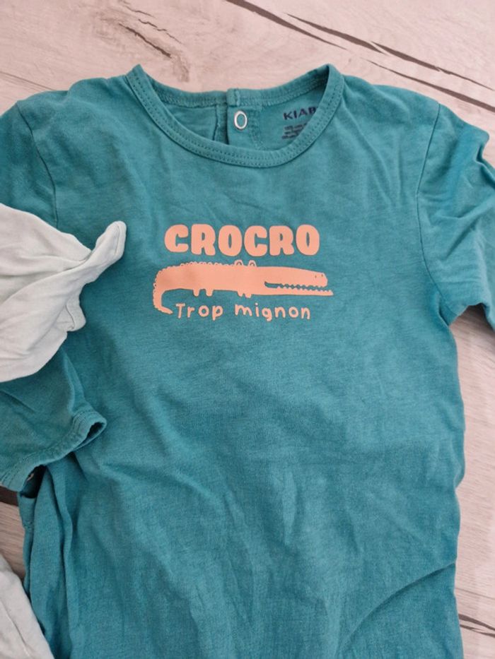 Lot de 2 pyjama léger 12 mois - photo numéro 2