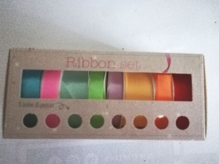 Ruban tissu mix couleur