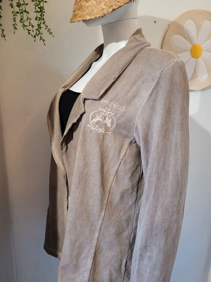 Veste délavé 100% coton - photo numéro 5