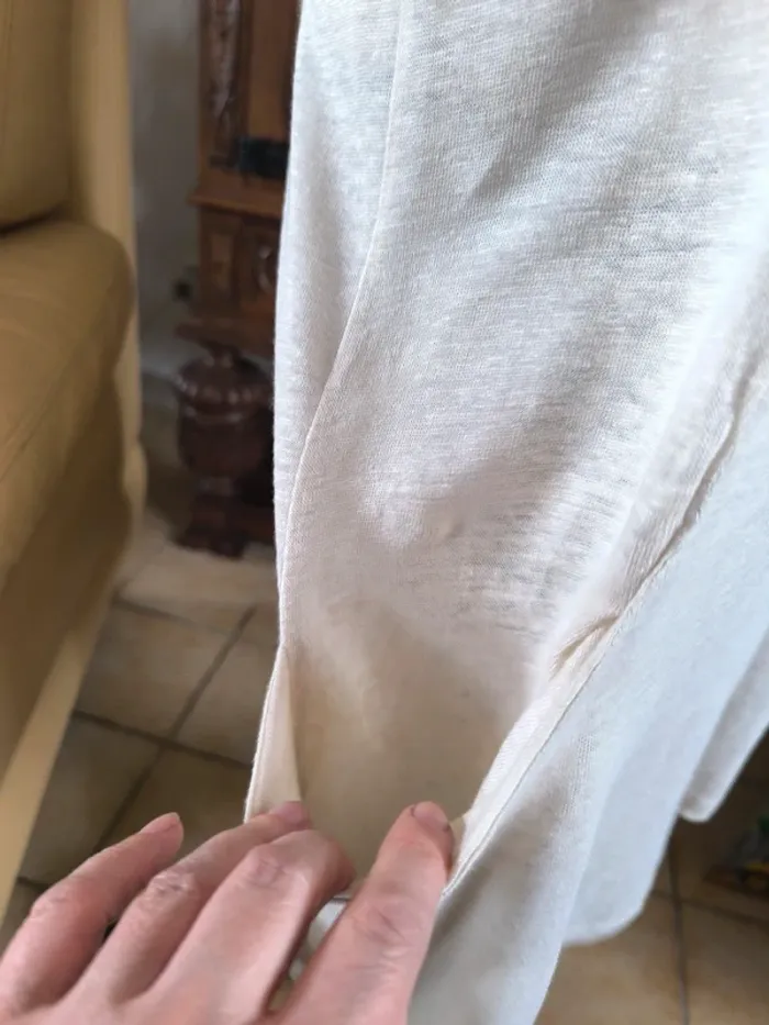 Jolie robe en maille légère 100% lin - photo numéro 6