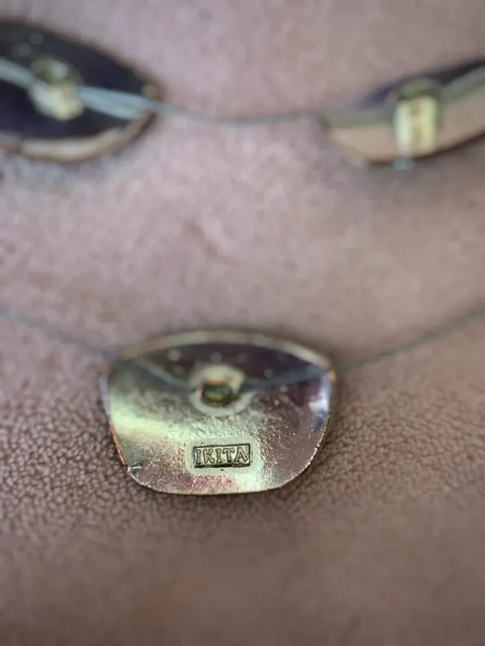 Collier IKITA vert d’eau et turquoise 🩵 - photo numéro 4
