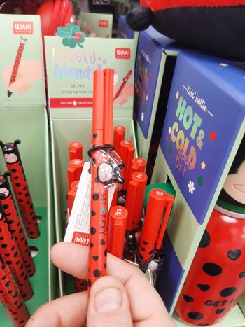 STYLO legami  Lovely friends coccinelle 