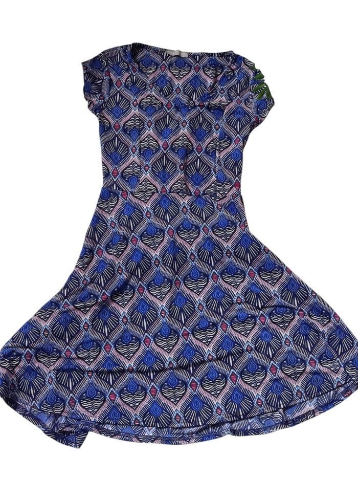 Robe courte imprimée multicolores T3 / M