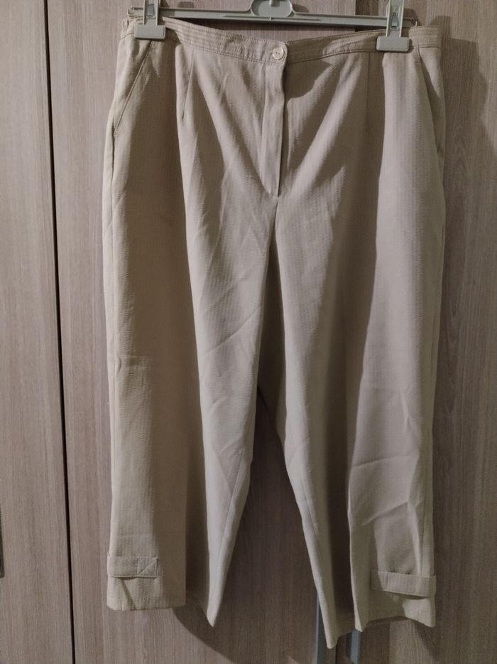 Pantacourt femme taille 50