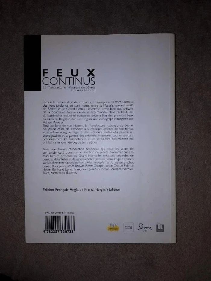 Livre Feux continus - photo numéro 2