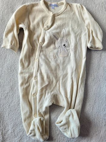 Pyjama velours 6 mois