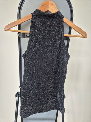 débardeur noir à paillettes pimkie taille s