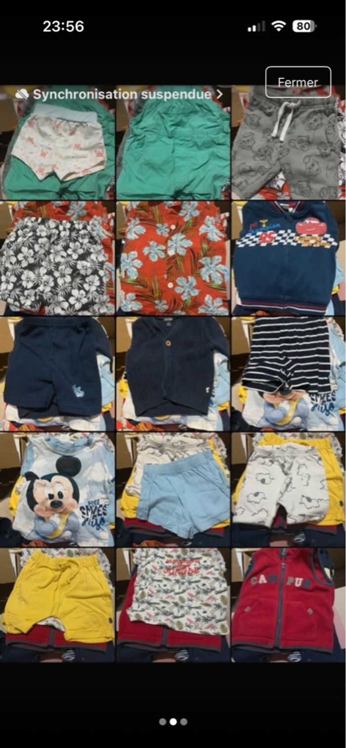 Lot 29 vêtement bébé - photo numéro 2