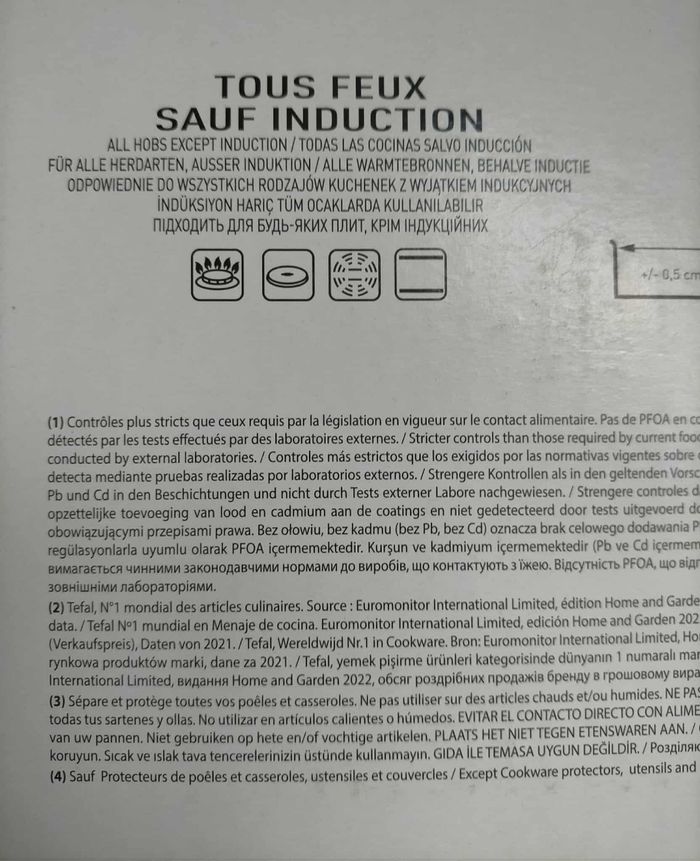 Batterie Tefal ingénio  easy cook & clean - photo numéro 8