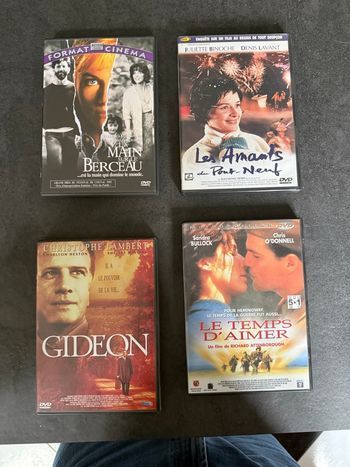 Lot de quatre DVD