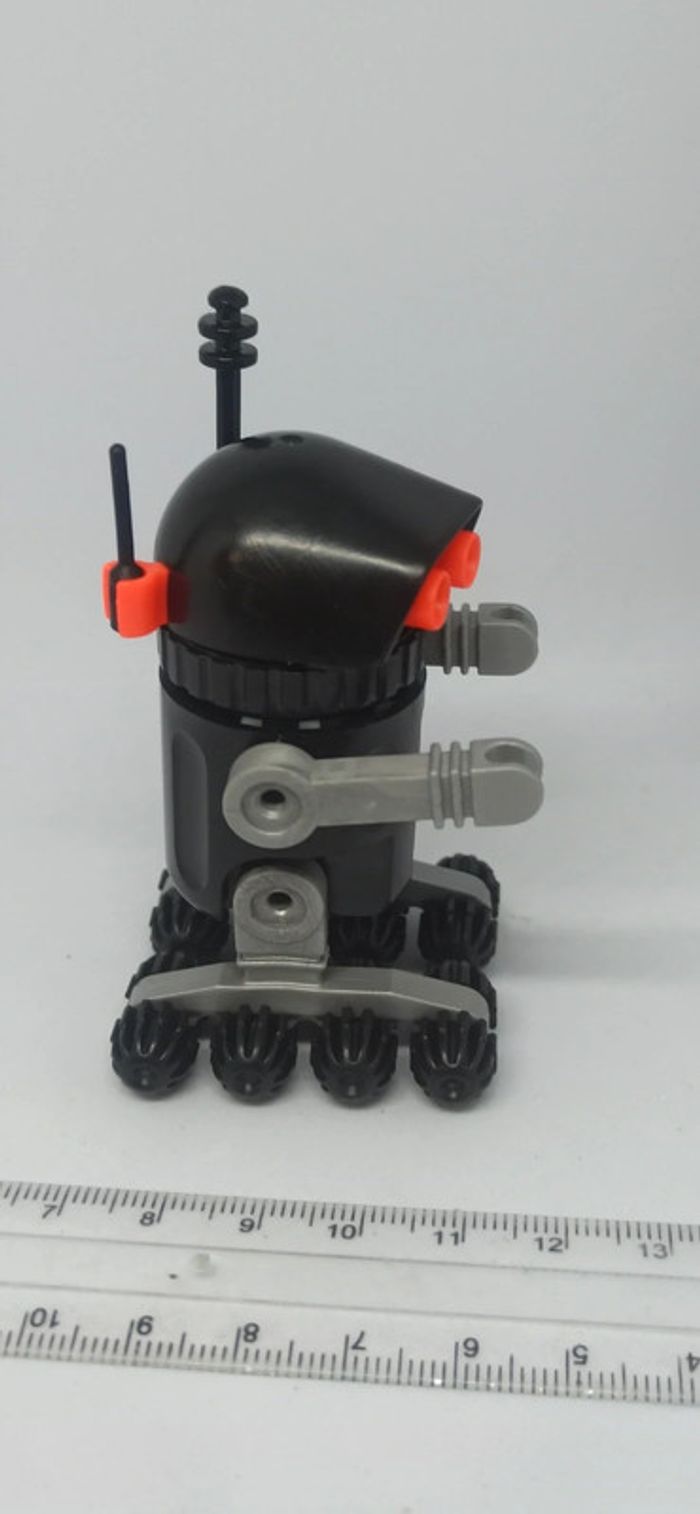 Robot noir de l'espace sur roues playmobil - photo numéro 5