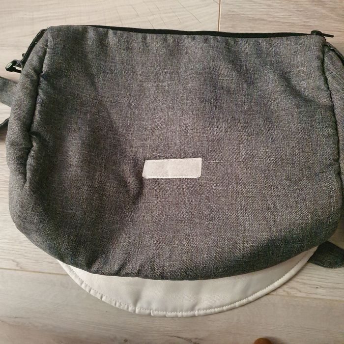 Sac à langer bandoulière gris - photo numéro 5