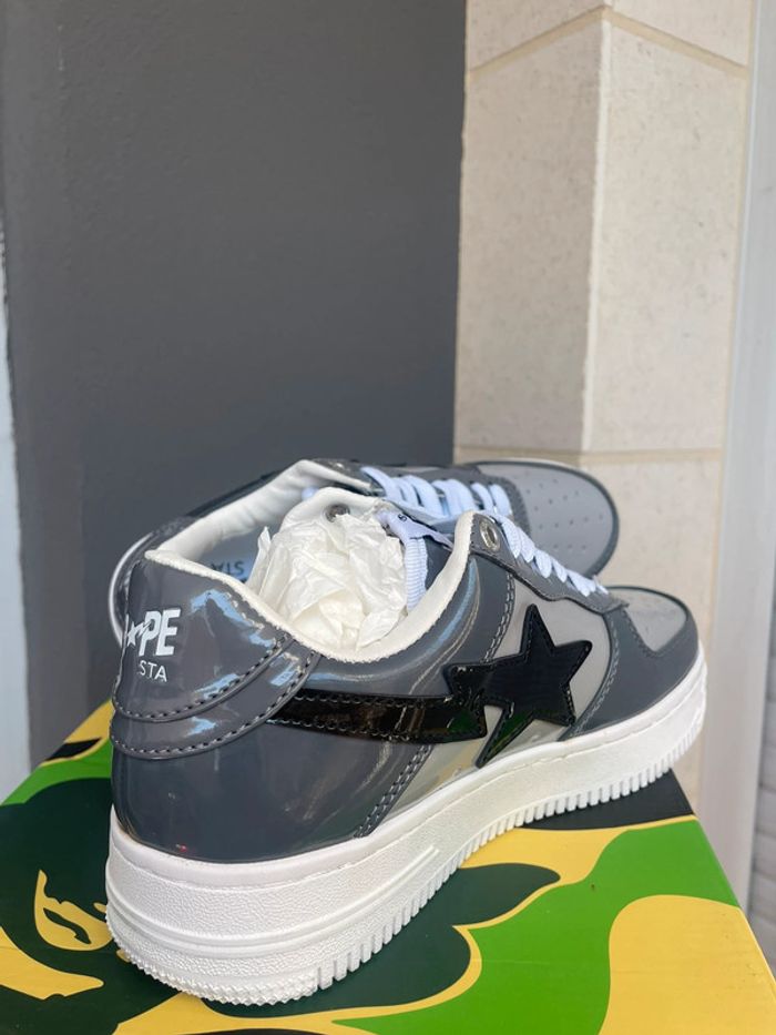 Baskets A Bathing Ape BAPE Sta Low Noir et blanc - photo numéro 13