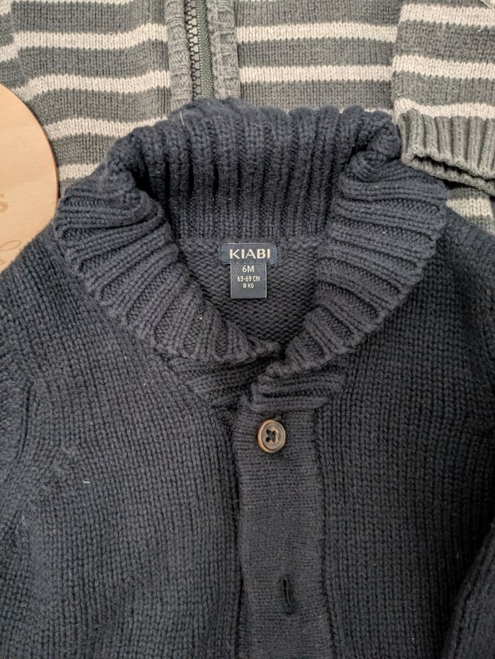 Lot de 2 gilets 6 mois - photo numéro 2