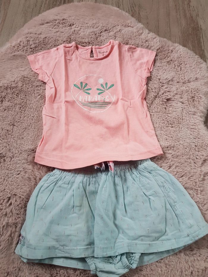 Ensemble fille 18 mois