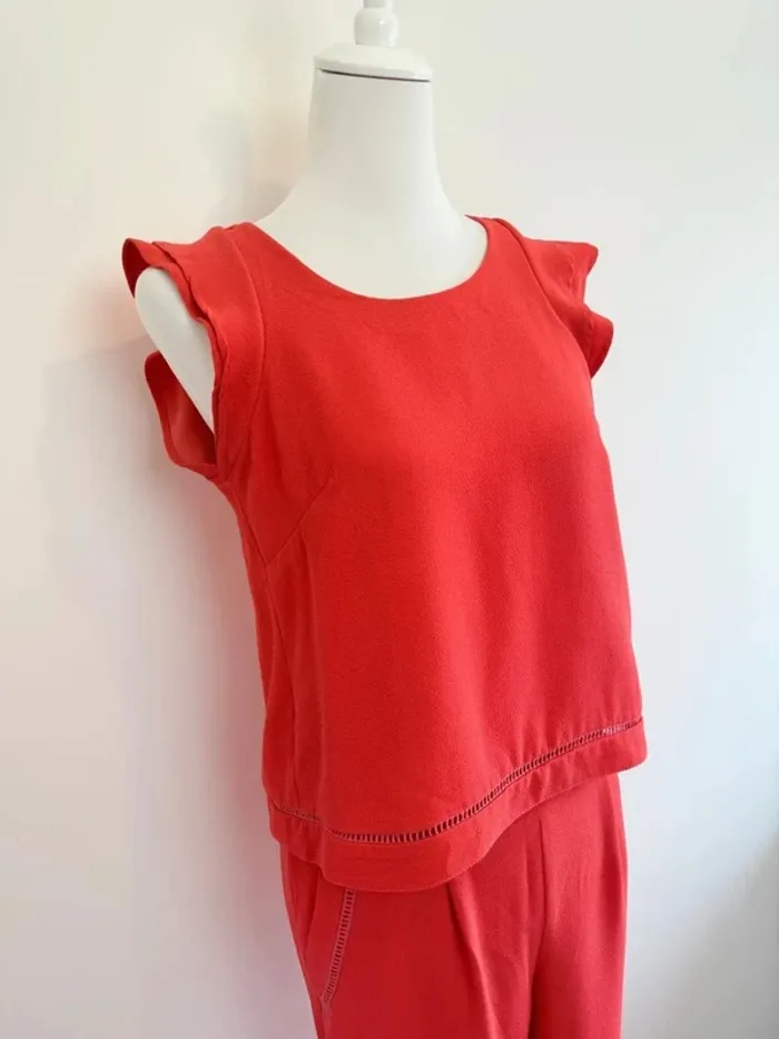 Combinaison femme Opullence rouge taille S en parfait état - photo numéro 2
