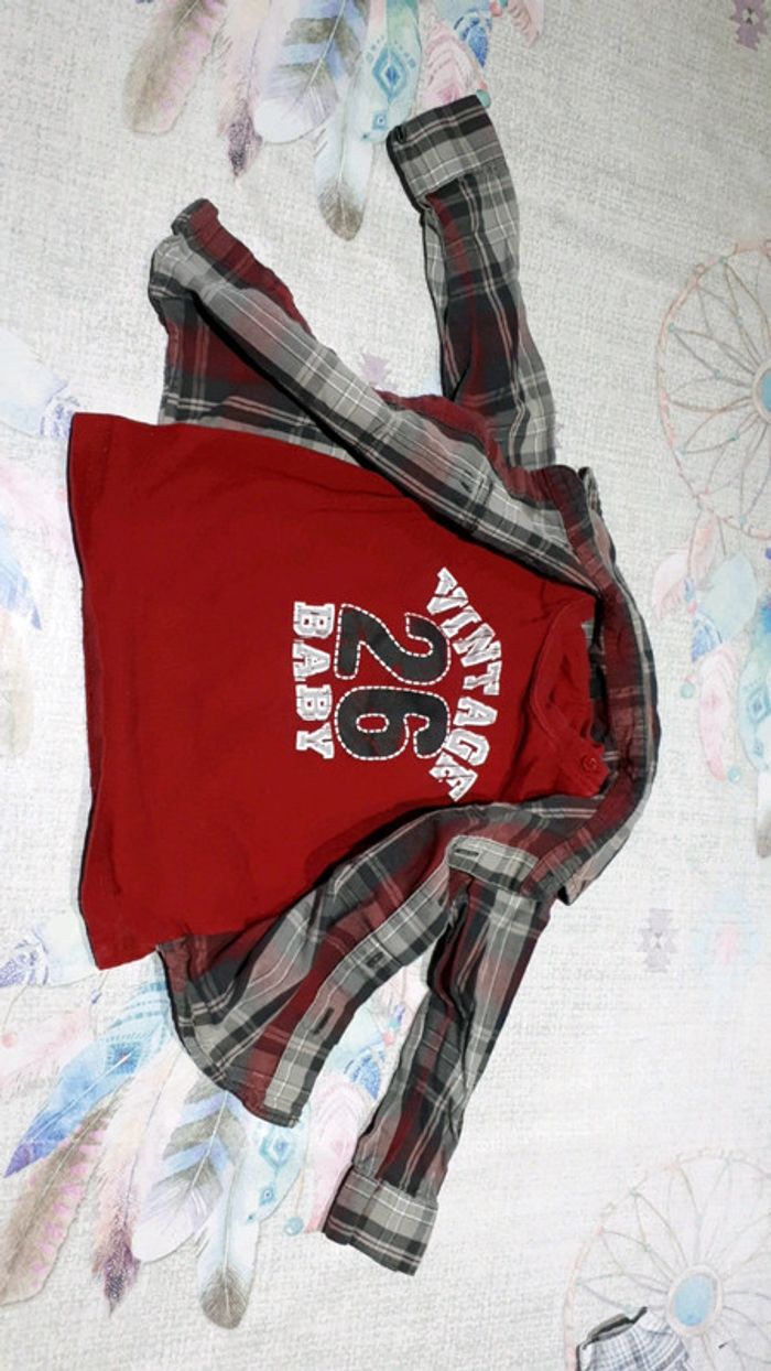 Lot de 4 hauts / chemises - photo numéro 2