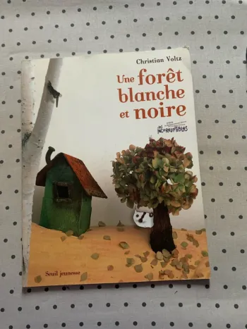 Livre une forêt blanche et noire