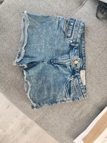 Short en jeans