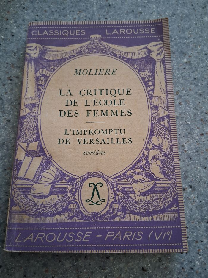 10 livres "classiques larousse " 8 - photo numéro 2