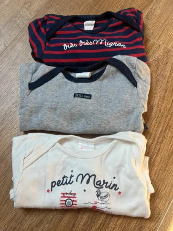 Lot de 3 bodies