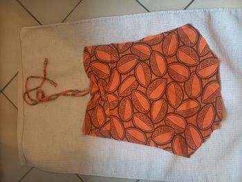 🔥 Débardeur orange à motif – ultra stylé & estival 🔥