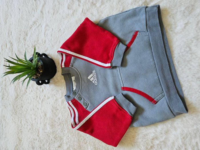 🌟Adidas - Ensemble pull + pantalon - 9 mois "74cm" - photo numéro 6